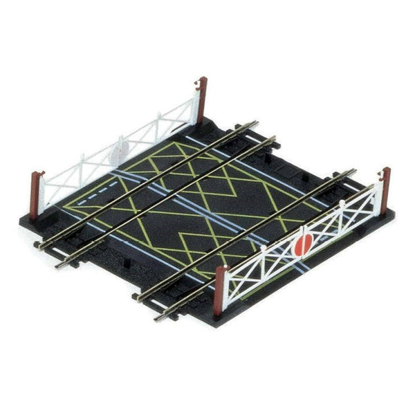 OO Double Track Level Crossing
